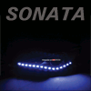 Светодиодные реснички SF-BLOCK для SONATA YF 2011 (2 шт)