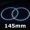 Светодиодные кольца MI-CIRCLE 145мм, 5мм БЕЛЫЕ (со стабилизаторами, 2 шт)