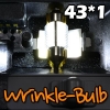 Светодиодная лампа exLED БЕЛАЯ тип Wrinkle-S43