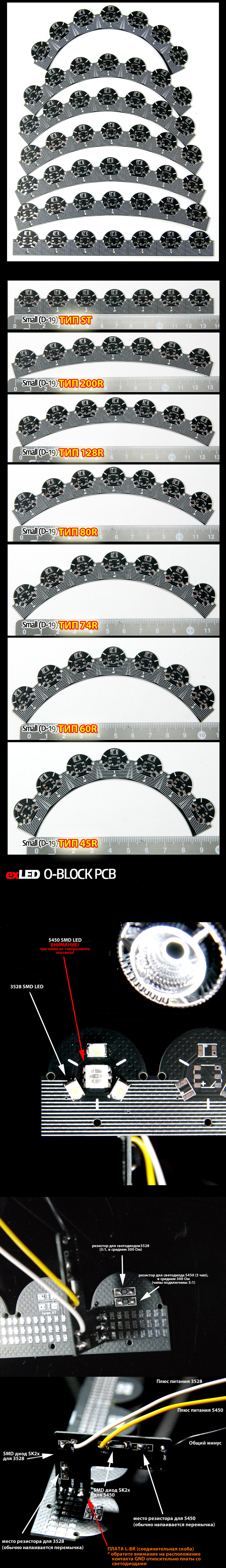Плата O-BLOCK D-19 PCB, ST