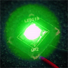 Светодиод 5450 3-чип ЗЕЛЕНЫЙ (POWERLIGHTEC)