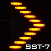 Динамические светодиодные модули SST-7, стрелки для боковых зеркал с контроллерами (2 шт, Л+П)