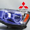 Светодиодные кольца  Mitsubishi Lancer X