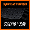 Акриловые накладки 3D SPORTS PLATE для SORENTO R 2009