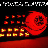Светодиодные модули задних фонарей HYUNDAI ELANTRA 2011, ТИП SF