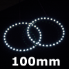 Светодиодные кольца MI-CIRCLE 100мм, 5мм БЕЛЫЕ (со стабилизаторами, 2 шт)
