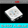 Светодиод 5450 3-чип ALASKA BLUE (LEDSTUDIO)