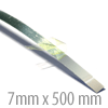 Полоска алюминиевая 7мм х 500мм (ободок для рассеивателей ТИП-2)
