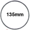 Плата MI:Circle PCB 3528 (5mm) 135mm, версия GT (для сверхъярких колец)