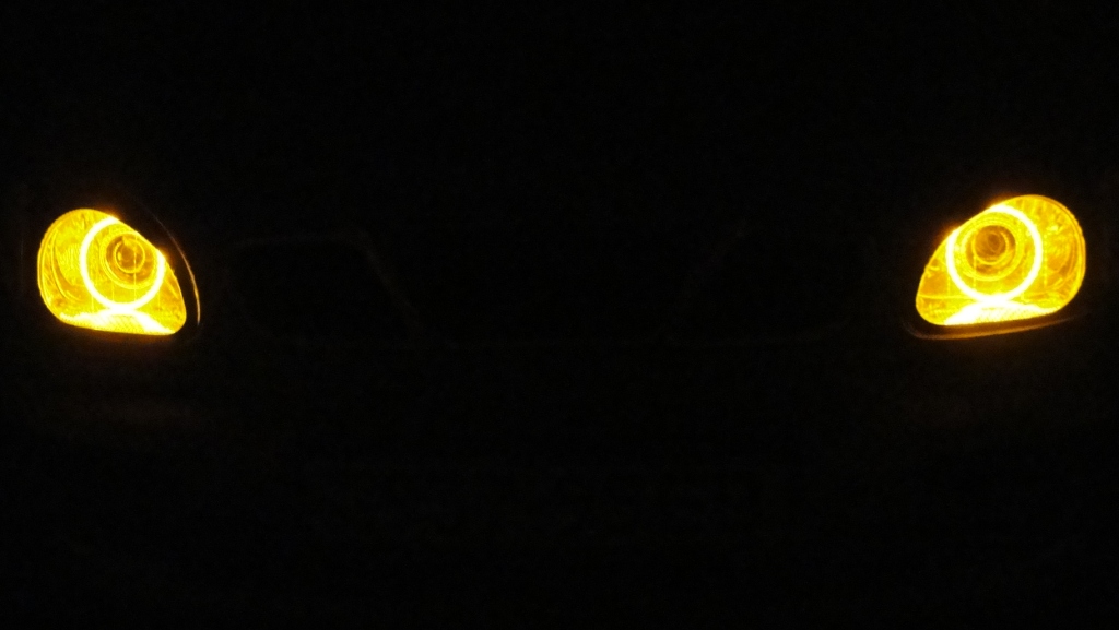 Ангельские глазки на Hyundai Sonata 5 (EF) ТагАз