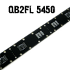 Плата светодиодной линейки QB2-FL для светодиодов 5450 Flexible PCB ЧЕРНАЯ (1 полоска, 16 элементов)