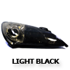 Пленка для защиты фар антигравийная LIGHT BLACK (светлая)  50 см